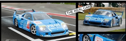 法拉利F40 LM在Forza Livery中重获新生