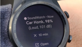 SoundWatch手表提醒聋人和听力障碍人士注意重要的声音