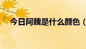 今日阿魏是什么颜色（阿魏是什么药材）