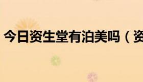 今日资生堂有泊美吗（资生堂的泊美怎么样）