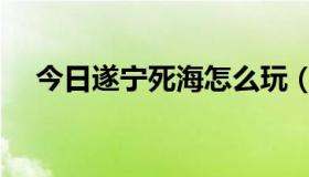 今日遂宁死海怎么玩（遂宁死海怎么样）