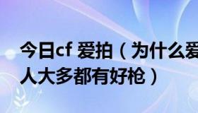 今日cf 爱拍（为什么爱拍网、录制CF视频的人大多都有好枪）