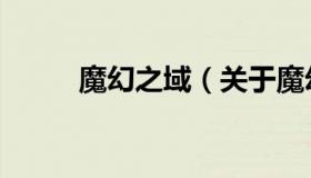 魔幻之域（关于魔幻之域的介绍）