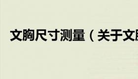 文胸尺寸测量（关于文胸尺寸测量的介绍）