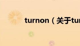turnon（关于turnon的介绍）