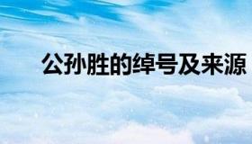 公孙胜的绰号及来源（公孙胜的绰号）