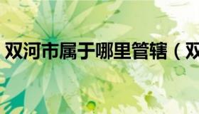 双河市属于哪里管辖（双河市属于哪个地区）