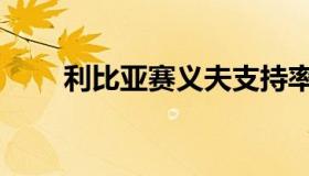 利比亚赛义夫支持率（利比亚模式）
