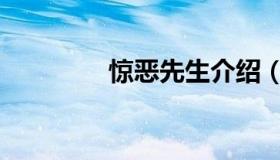 惊恶先生介绍（惊恶先生）