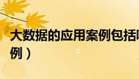 大数据的应用案例包括哪些（大数据的应用案例）
