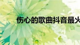 伤心的歌曲抖音最火（伤心的歌曲）