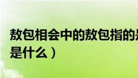 敖包相会中的敖包指的是（敖包相会中的敖包是什么）