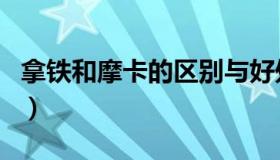 拿铁和摩卡的区别与好处（拿铁和摩卡的区别）