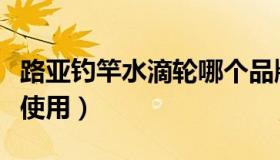 路亚钓竿水滴轮哪个品牌好（路亚钓竿水滴轮使用）