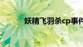 妖精飞羽杀cp事件（妖精飞羽）
