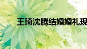 王琦沈腾结婚婚礼现场（王琦 沈腾）