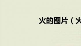 火的图片（火的图片）