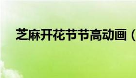 芝麻开花节节高动画（芝麻开花节节高）