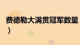 费德勒大满贯冠军数量（费德勒大满贯冠军数）