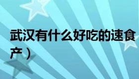 武汉有什么好吃的速食（武汉有什么好吃的特产）