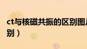 ct与核磁共振的区别图片（ct与核磁共振的区别）