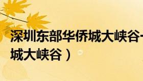 深圳东部华侨城大峡谷一日游（深圳东部华侨城大峡谷）