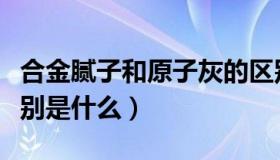 合金腻子和原子灰的区别（原子灰和腻子的区别是什么）