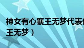 神女有心襄王无梦代表什么生肖（神女有心襄王无梦）