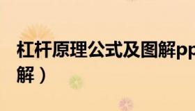 杠杆原理公式及图解ppt（杠杆原理公式及图解）