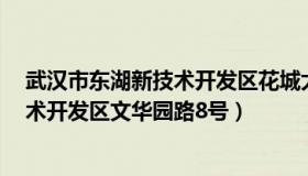 武汉市东湖新技术开发区花城大道8号（武汉市东湖高新技术开发区文华园路8号）