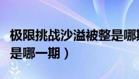 极限挑战沙溢被整是哪期（极限挑战沙溢被整是哪一期）