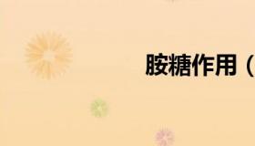胺糖作用（胺糖）