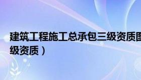 建筑工程施工总承包三级资质图片（建筑工程施工总承包三级资质）