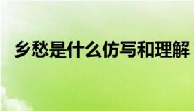 乡愁是什么仿写和理解（乡愁是什么仿写）