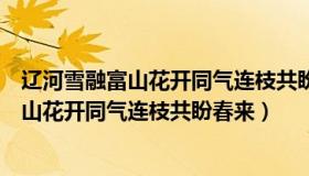 辽河雪融富山花开同气连枝共盼春来修辞手法（辽河雪融富山花开同气连枝共盼春来）