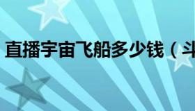 直播宇宙飞船多少钱（斗鱼宇宙飞船多少钱）