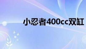 小忍者400cc双缸（小忍者400）