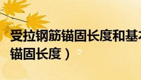 受拉钢筋锚固长度和基本锚固区别（受拉钢筋锚固长度）