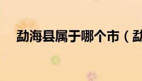 勐海县属于哪个市（勐海县属于哪个市）