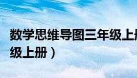 数学思维导图三年级上册（数学思维导图三年级上册）
