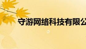 守游网络科技有限公司（守游网络）
