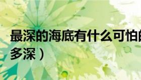 最深的海底有什么可怕的东西（最深的海底有多深）