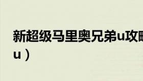 新超级马里奥兄弟u攻略（新超级马里奥兄弟u）