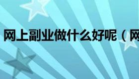 网上副业做什么好呢（网上副业做什么赚钱）