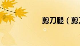 剪刀腿（剪刀英文）
