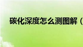 碳化深度怎么测图解（碳化深度怎么测）