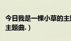 今日我是一棵小草的主题曲（我是一棵小草的主题曲.）
