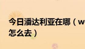 今日潘达利亚在哪（wow潘达利亚和永恒岛怎么去）