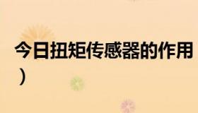今日扭矩传感器的作用（扭矩传感器的利与弊）