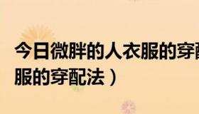 今日微胖的人衣服的穿配法图片（微胖的人衣服的穿配法）